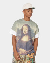 Supreme X Stone Island T-Shirt Print