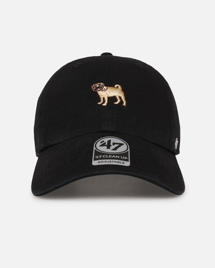 47 Brand Pug 'Dog Collection' 47 Clean Up Strapback Black