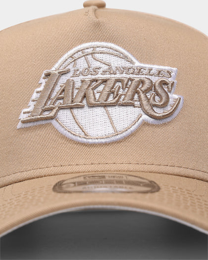 New Era Los Angeles Lakers 9FORTY A-Frame Snapback Tumbleweed