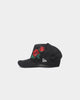 New Era Kids' Los Angeles Dodgers 'Rose Emblem' 9FORTY A-Frame Snapback Black/Rose