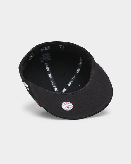New Era Los Angeles Dodgers 'Rose Emblem' 59FIFTY Fitted Black/Rose