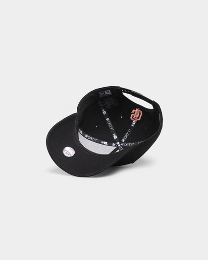 New Era San Diego Padres 'Flamin' Hot' 9FORTY A-Frame Snapback Black/Flame