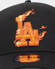 New Era Los Angeles Dodgers 'Flamin' Hot' 9FORTY A-Frame Snapback Black/Flame