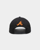 New Era Atlanta Braves 'Flamin' Hot' 9FORTY A-Frame Snapback Black/Flame