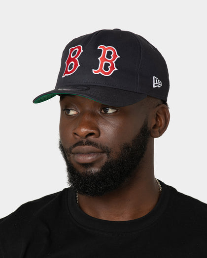 New Era Boston Red Sox 'Logo History' Old Golfer Snapback Navy
