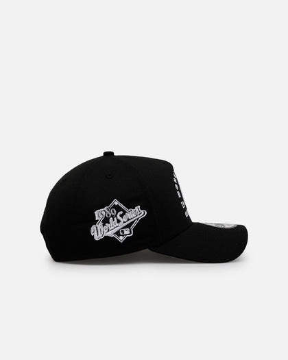 New Era Oakland Athletics 'Gothic Arch 2.0' 9FORTY A-Frame Snapback Black/White