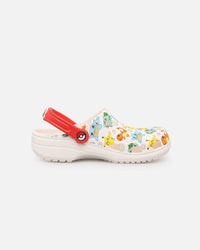 Crocs Kids' Classic Pokemon II Clog (GS) White