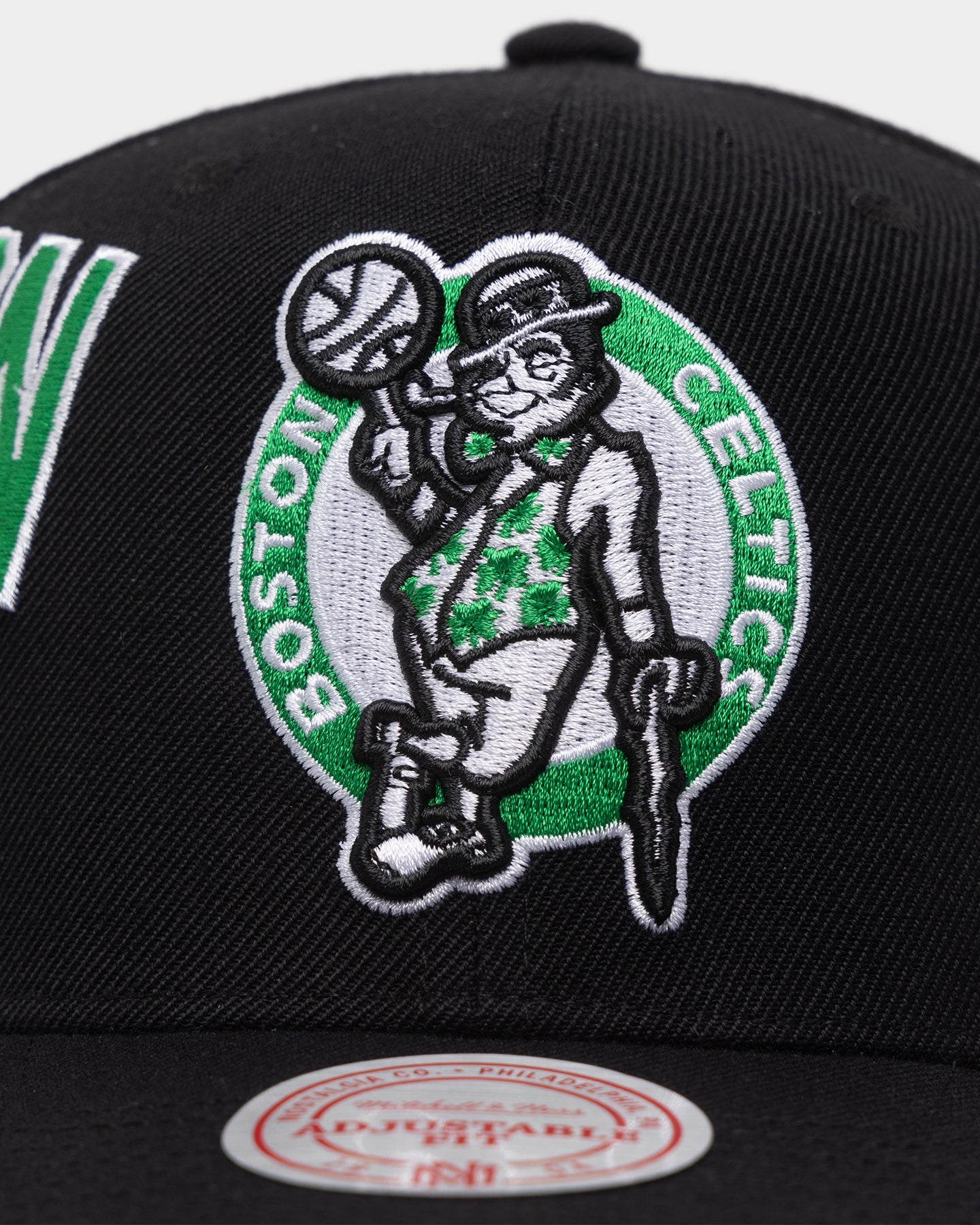 Mitchell & Ness Boston Celtics 'Highway' Pro Crown Snapback Black