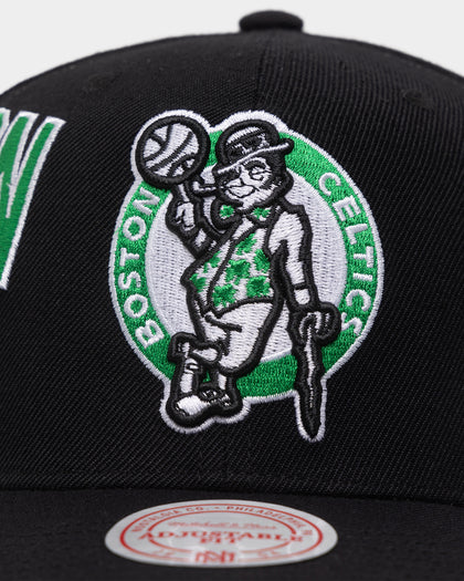 Mitchell & Ness Boston Celtics 'Highway' Pro Crown Snapback Black