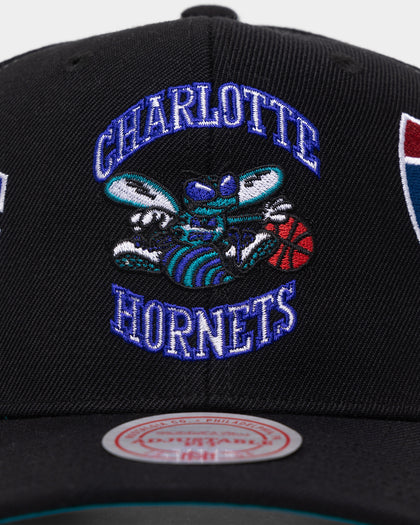 Mitchell & Ness Charlotte Hornets 'Highway' Pro Crown Snapback Black