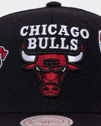 Mitchell & Ness Chicago Bulls 'Highway' Pro Crown Snapback Black