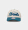 Mitchell & Ness Charlotte Hornets Vintage White Script Wool Snapback Vintage White