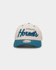 Mitchell & Ness Charlotte Hornets Vintage White Script Wool Snapback Vintage White