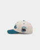 Mitchell & Ness Charlotte Hornets Vintage White Script Wool Snapback Vintage White