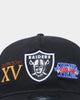 New Era Raiders 'Super Bowl Past Champions' Old Golfer Strapback Black