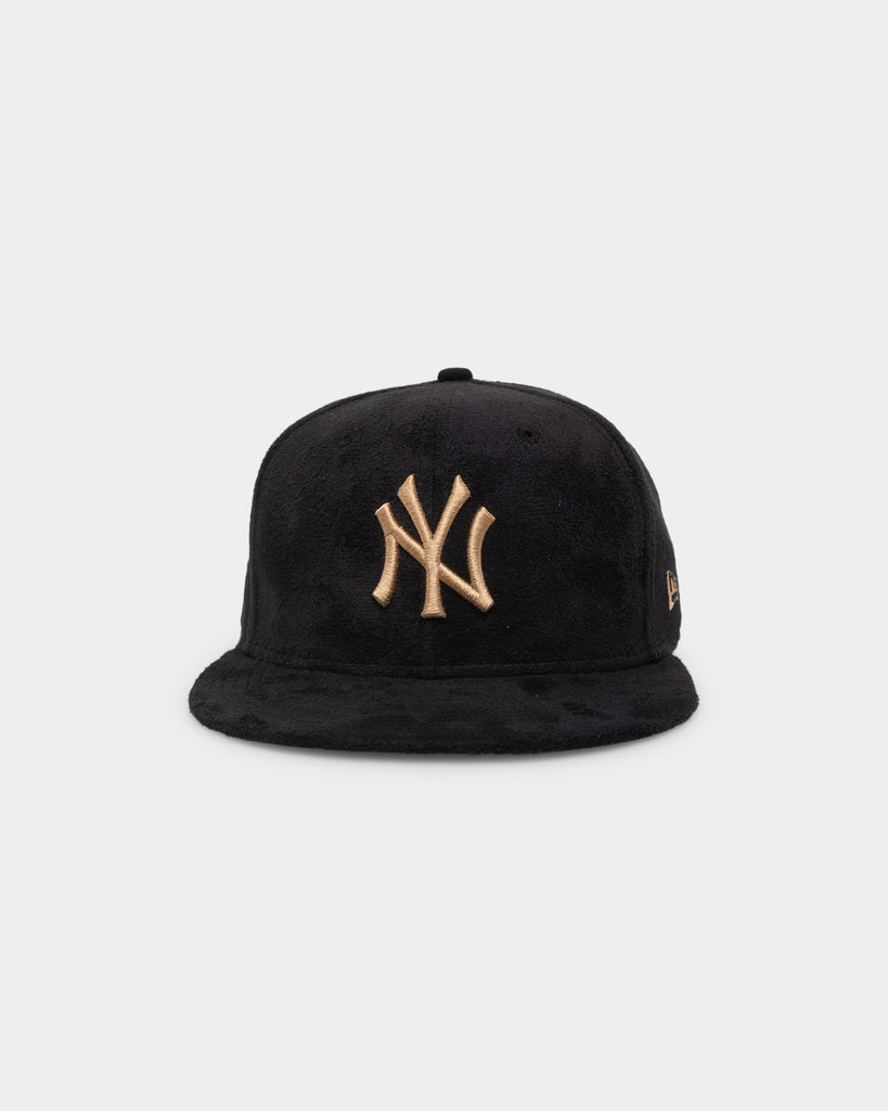 New Era New York Yankees 'Black Tan Suede' 59FIFTY Fitted Black/Tan ...