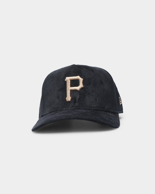 New Era Pittsburgh Pirates 'Black/Tan Suede' 9FORTY K-Frame Strapback