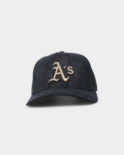New Era Oakland Athletics 'Black/Tan Suede' 9FORTY K-Frame Strapback