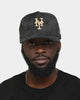 New Era New York Mets 'Black/Tan Suede' 9FORTY K-Frame Strapback