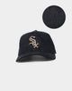 New Era Chicago White Sox 'Black/Tan Suede' 9FORTY K-Frame Strapback