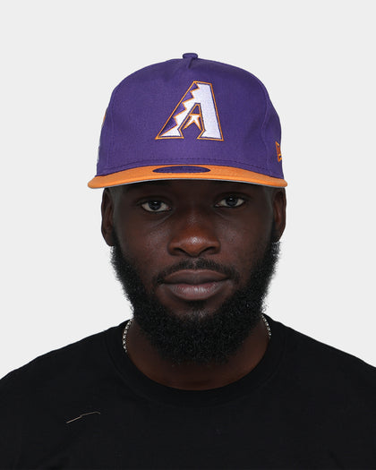 New Era Arizona Diamondbacks "Purple Valley" Old Golfer Snapback Purple/Orange