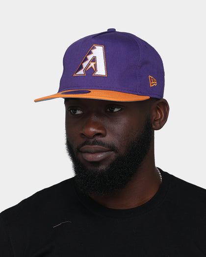 New Era Arizona Diamondbacks "Purple Valley" Old Golfer Snapback Purple/Orange