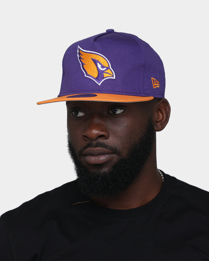 New Era Arizona Cardinals "Purple Valley" Old Golfer Snapback Purple/Orange