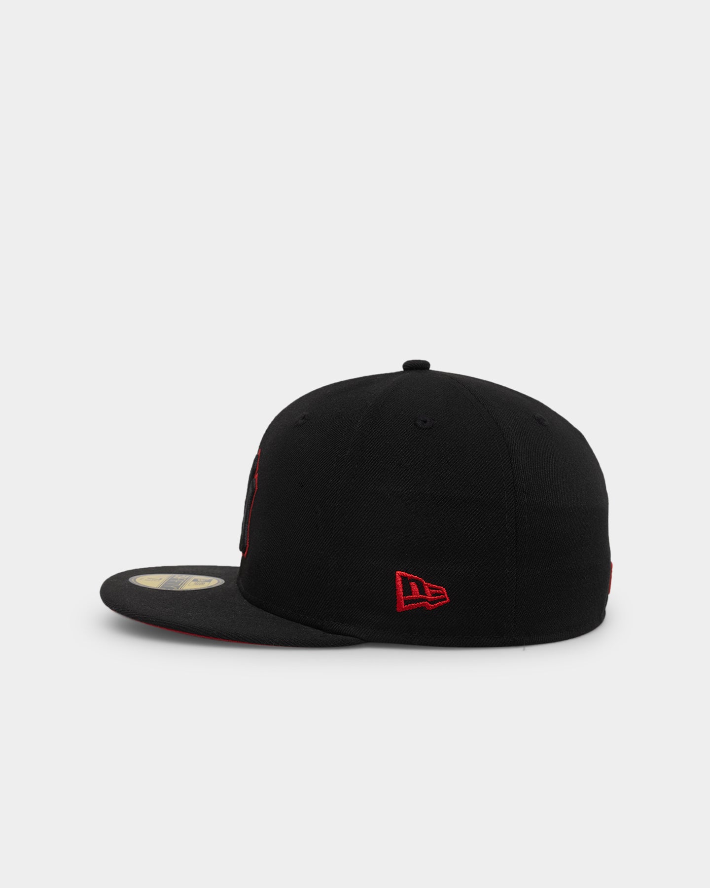 帽子 THEREDTHREAD S logo cap scarlet Black THEREDTHREAD / ザレッドスレッド】S logo cap scarlet