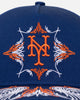 New Era New York Mets  'Flare Designs' 9FORTY A-Frame Trucker Snapback Original Team Colours