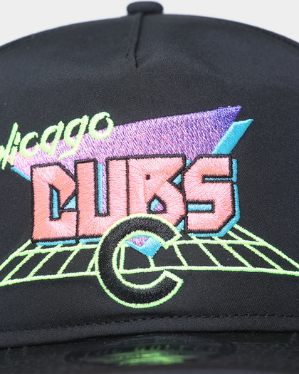 New Era Chicago Cubs 'Neon Vice Prolight' Old Golfer Snapback Black