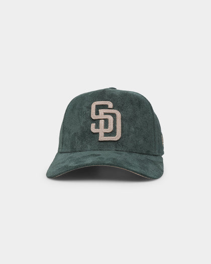 New Era San Diego Padres 'Forest Suede & Camel' 9FORTY K-Frame Strapback Dark Green