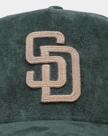 New Era San Diego Padres 'Forest Suede & Camel' 9FORTY K-Frame Strapback Dark Green