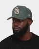 New Era San Diego Padres 'Forest Suede & Camel' 9FORTY K-Frame Strapback Dark Green