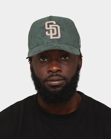 New Era San Diego Padres 'Forest Suede & Camel' 9FORTY K-Frame Strapback Dark Green