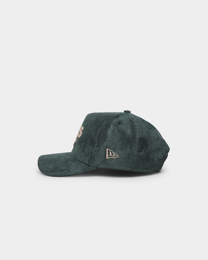 New Era Oakland Athletics 'Forest Suede & Camel' 9FORTY K-Frame Strapback Dark Green