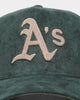 New Era Oakland Athletics 'Forest Suede & Camel' 9FORTY K-Frame Strapback Dark Green