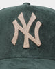 New Era New York Yankees 'Forest Suede & Camel' 9FORTY K-Frame Strapback Dark Green