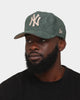 New Era New York Yankees 'Forest Suede & Camel' 9FORTY K-Frame Strapback Dark Green