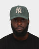 New Era New York Yankees 'Forest Suede & Camel' 9FORTY K-Frame Strapback Dark Green