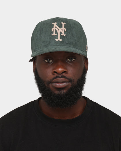 New Era New York Mets 'Forest Suede & Camel' 9FORTY K-Frame Strapback Dark Green