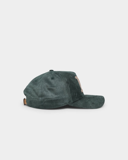New Era Milwaukee Brewers 'Forest Suede & Camel' 9FORTY K-Frame Strapback Dark Green