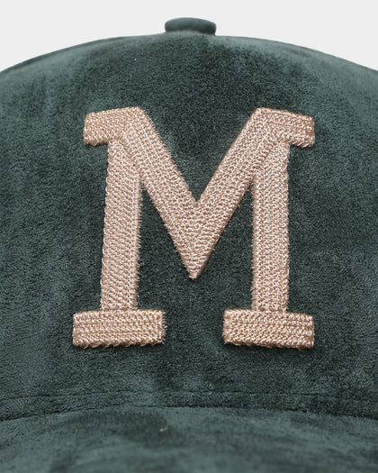 New Era Milwaukee Brewers 'Forest Suede & Camel' 9FORTY K-Frame Strapback Dark Green
