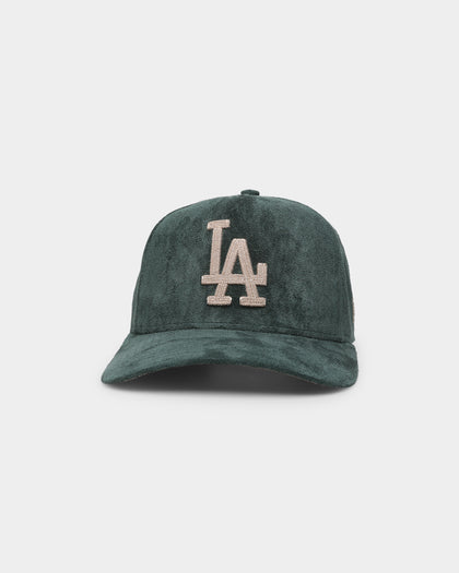New Era Los Angeles Dodgers 'Forest Suede & Camel' 9FORTY K-Frame Strapback Dark Green
