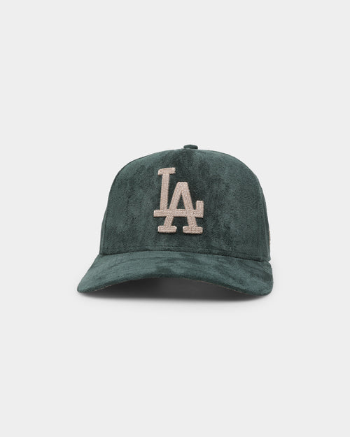 New Era Los Angeles Dodgers 'Forest Suede & Camel' 9FORTY K-Frame Strapback Dark Green