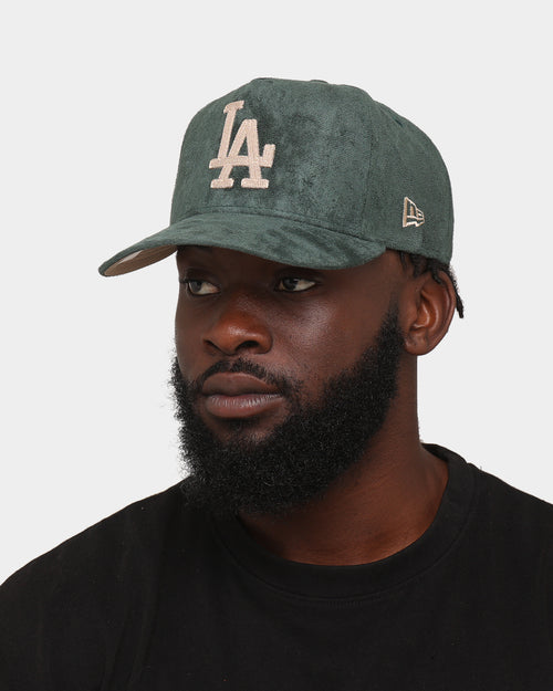 New Era Los Angeles Dodgers 'Forest Suede & Camel' 9FORTY K-Frame Strapback Dark Green