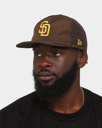 New Era San Diego Padres 'OG Team Colour' Prolight Old Golfer Trucker Snapback OTC