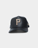 New Era Pittsburgh Pirates "Black Tan PU Leather" 9FORTY K-Frame Snapback Black/Tan