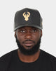 New Era Milwaukee Bucks "Black Tan PU Leather" 9FORTY K-Frame Snapback Black/Tan