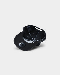 New Era Atlanta Braves "Black Tan PU Leather" 9FORTY K-Frame Snapback Black/Tan