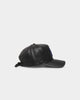 New Era Los Angeles Dodgers 'PU Leather' 9FORTY K-Frame Strapback Black Leather